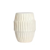 LYLI SIDE TABLE CERAMICS WHITE - CAFE, SIDE TABLES